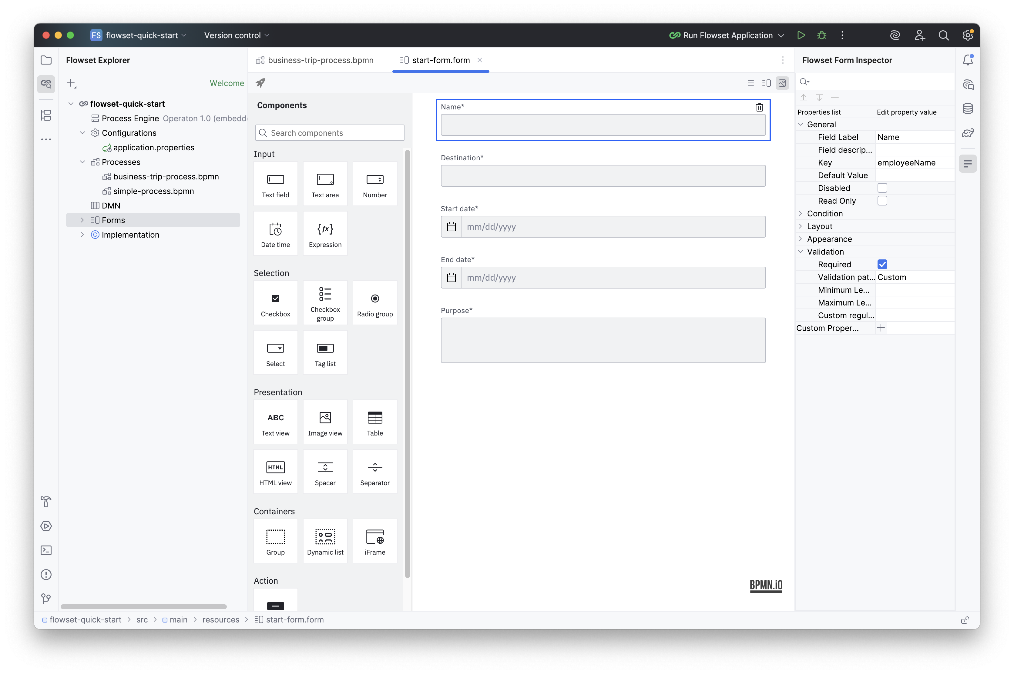 Form builder