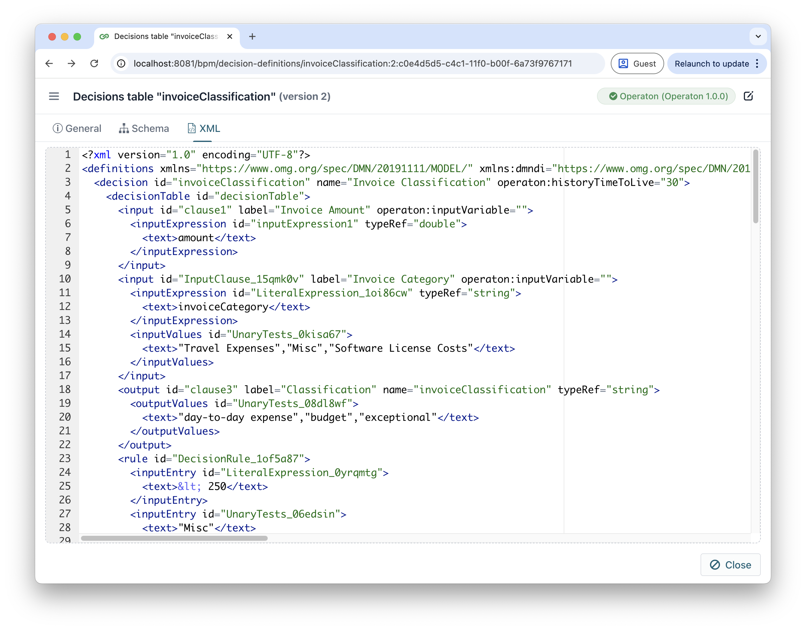 dmn details xml