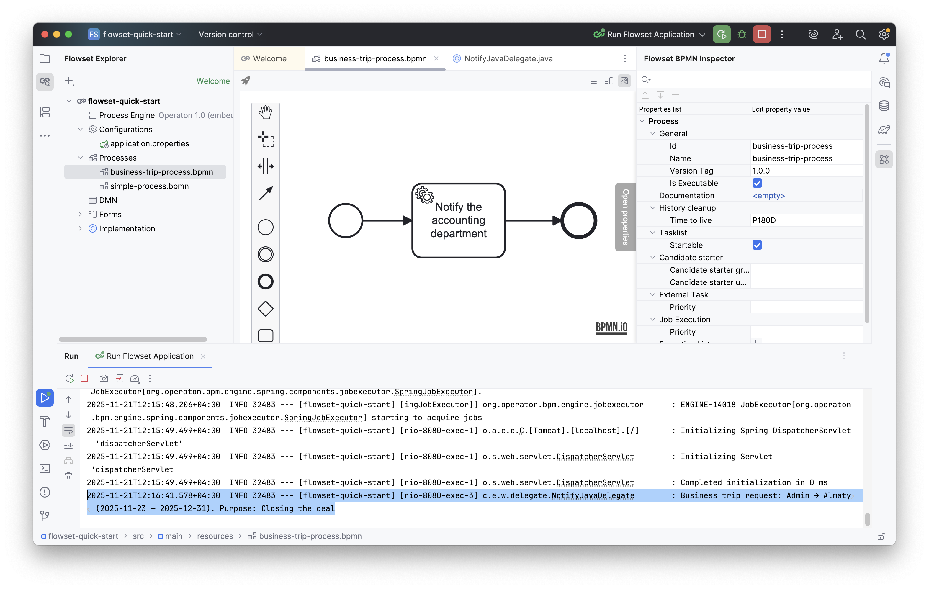 tasklist start process 6