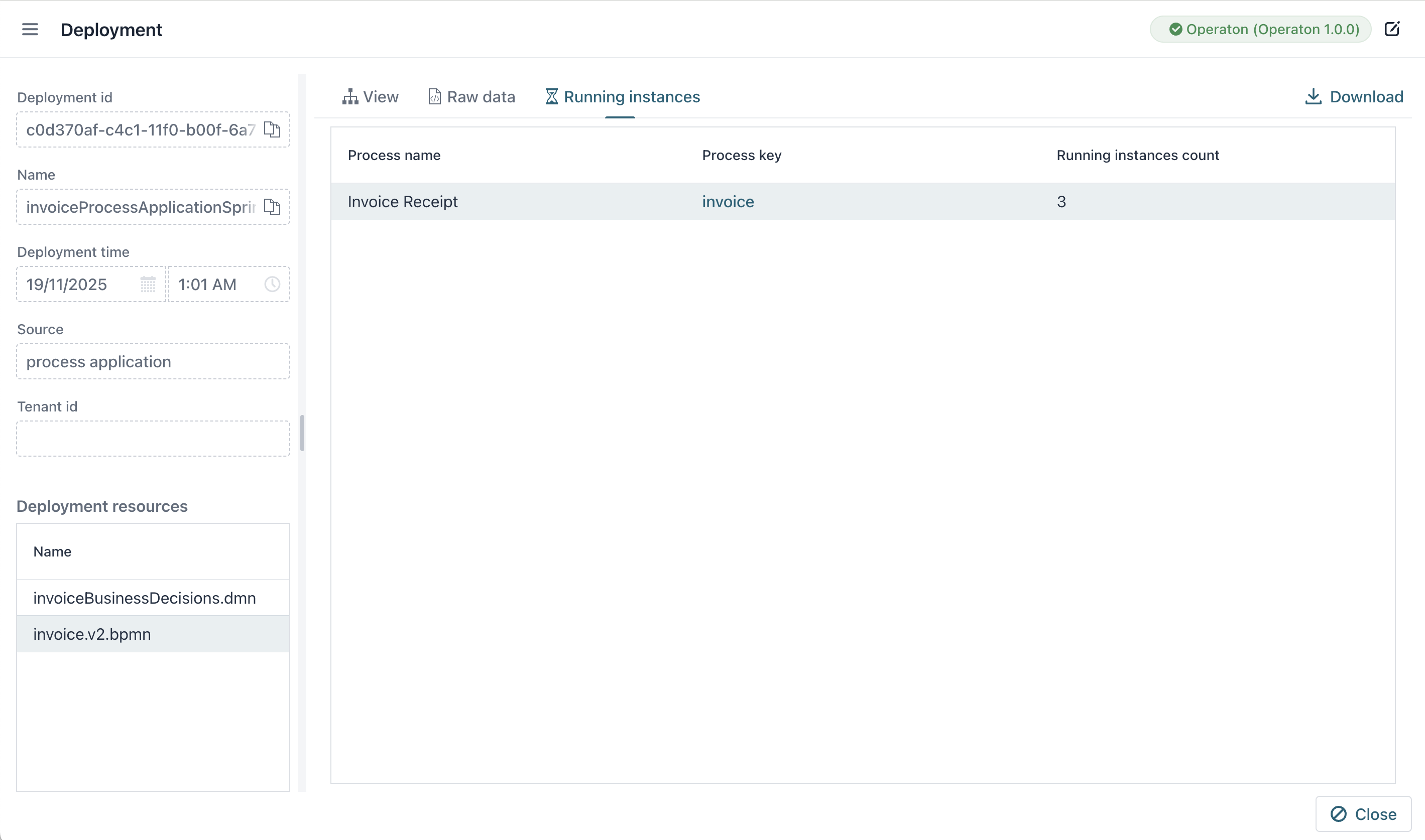 deployment resource bpmn