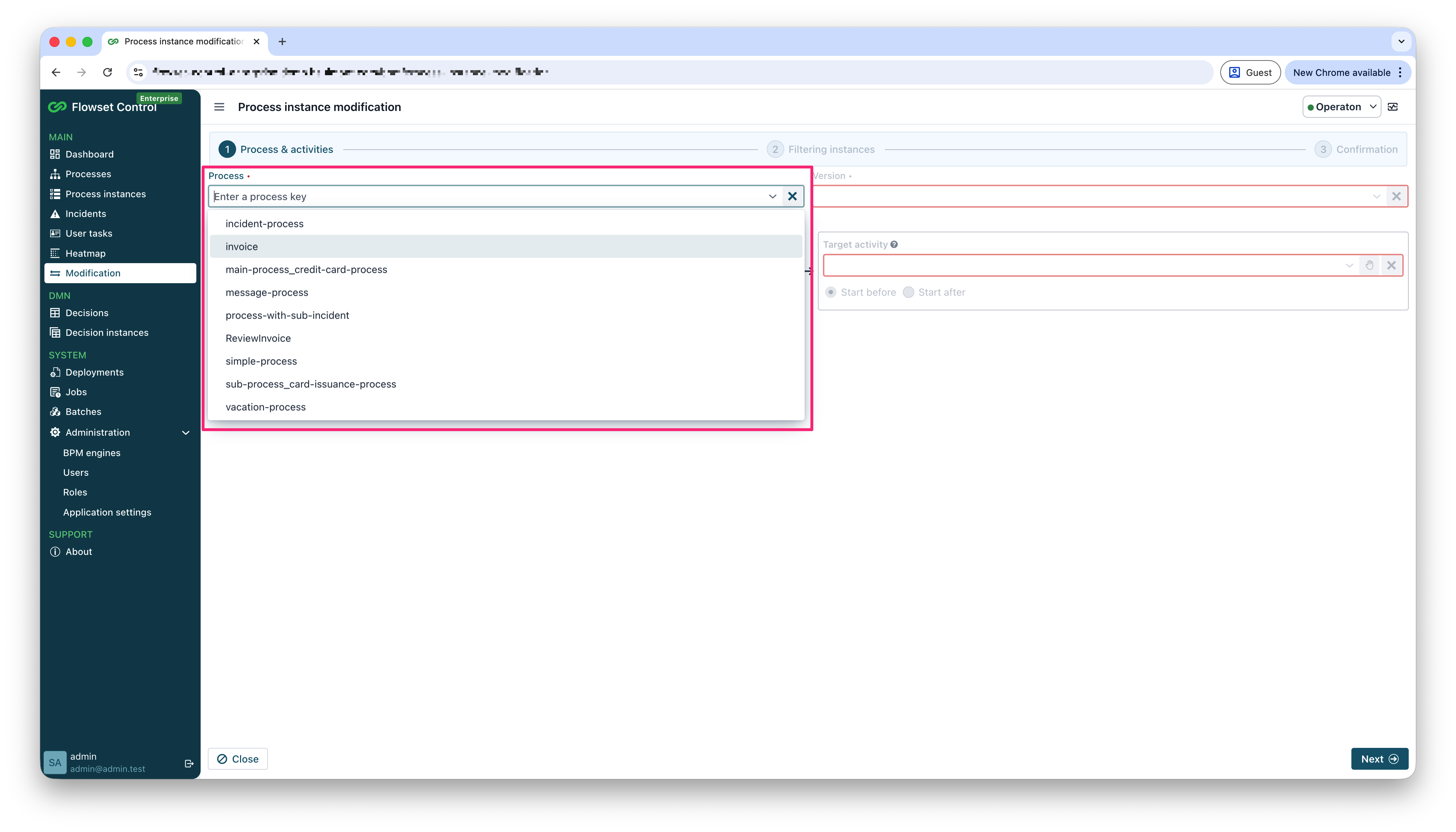 process instance modification 1