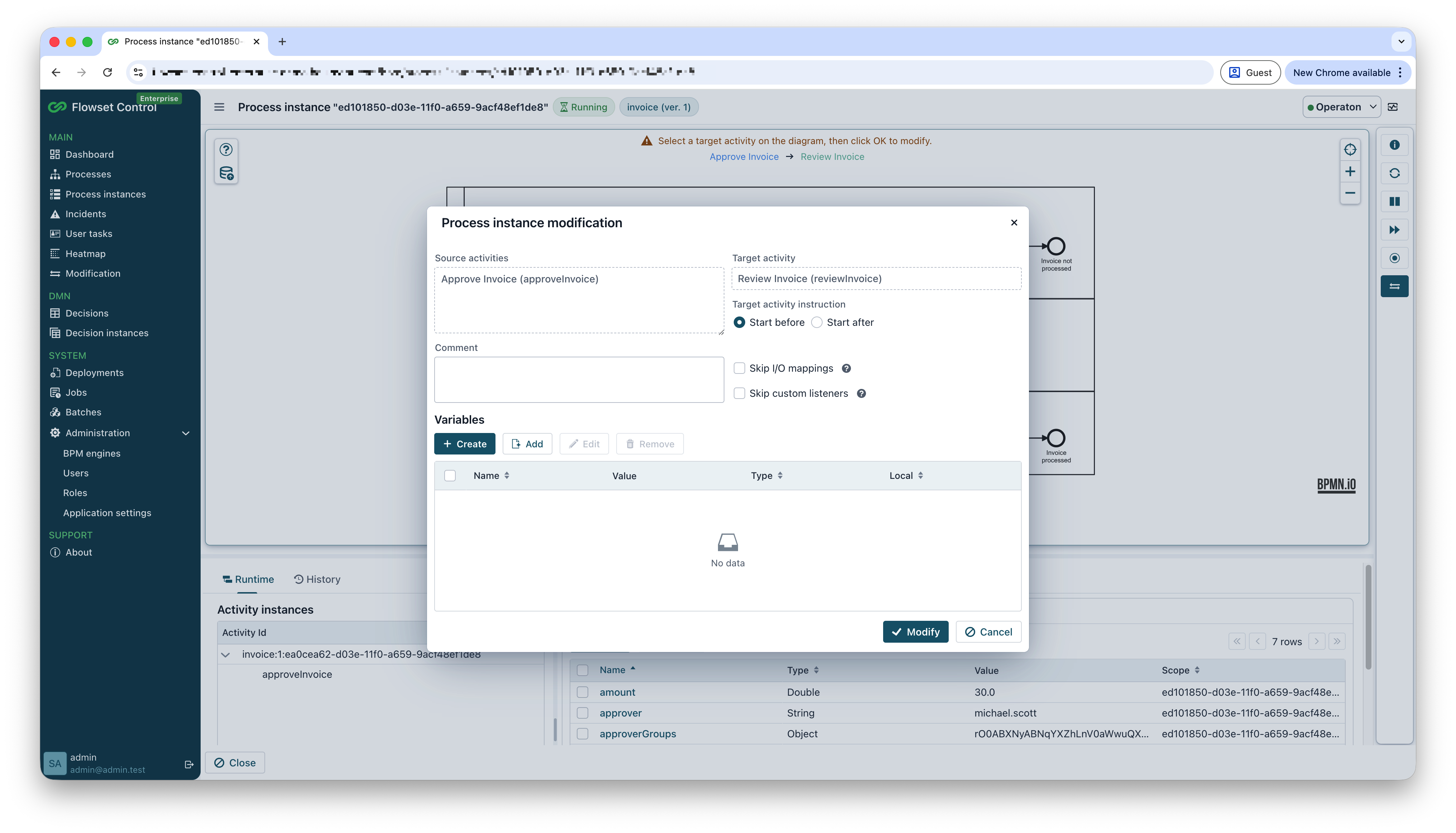 single process instance modification 3