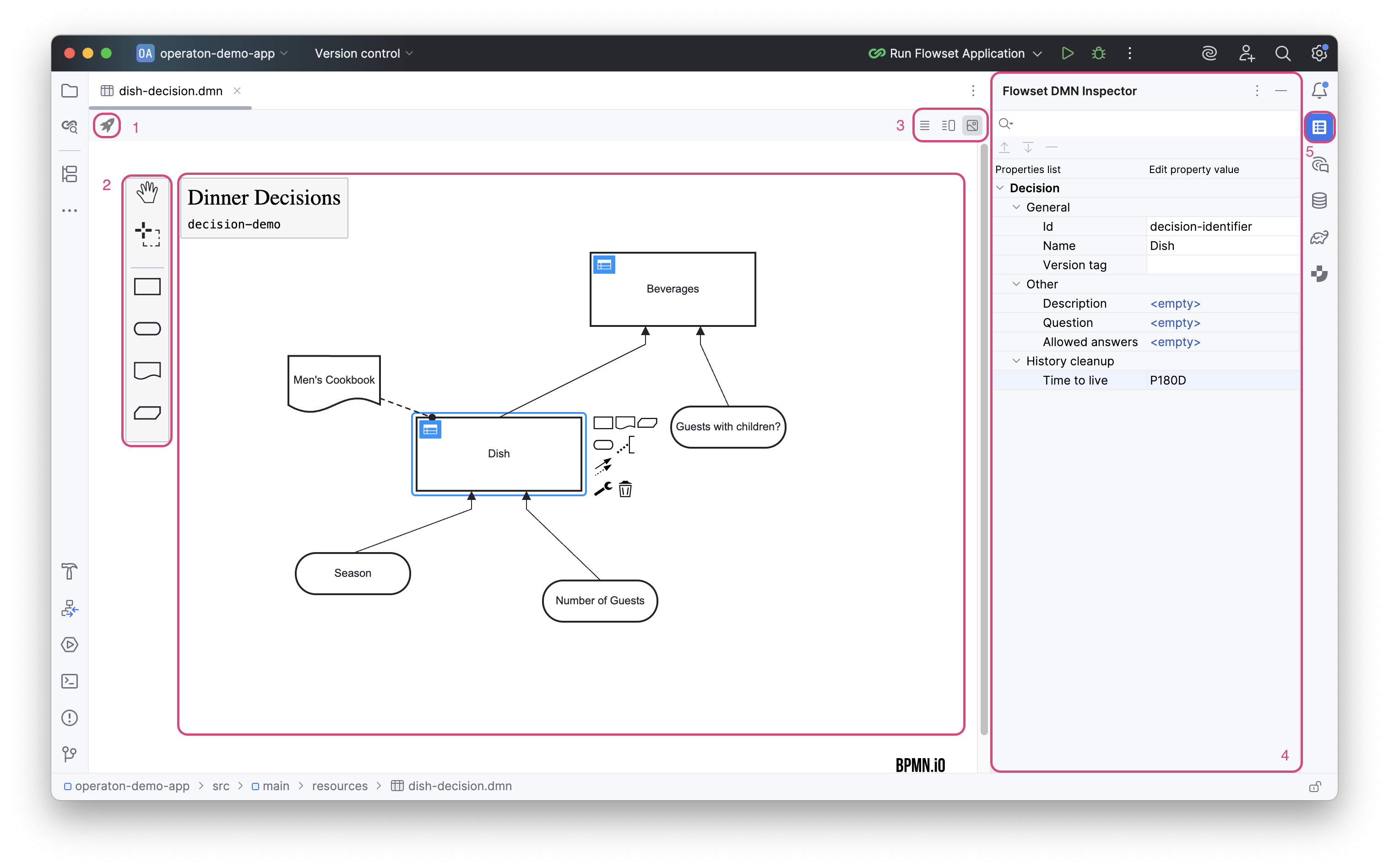 drd editor interface